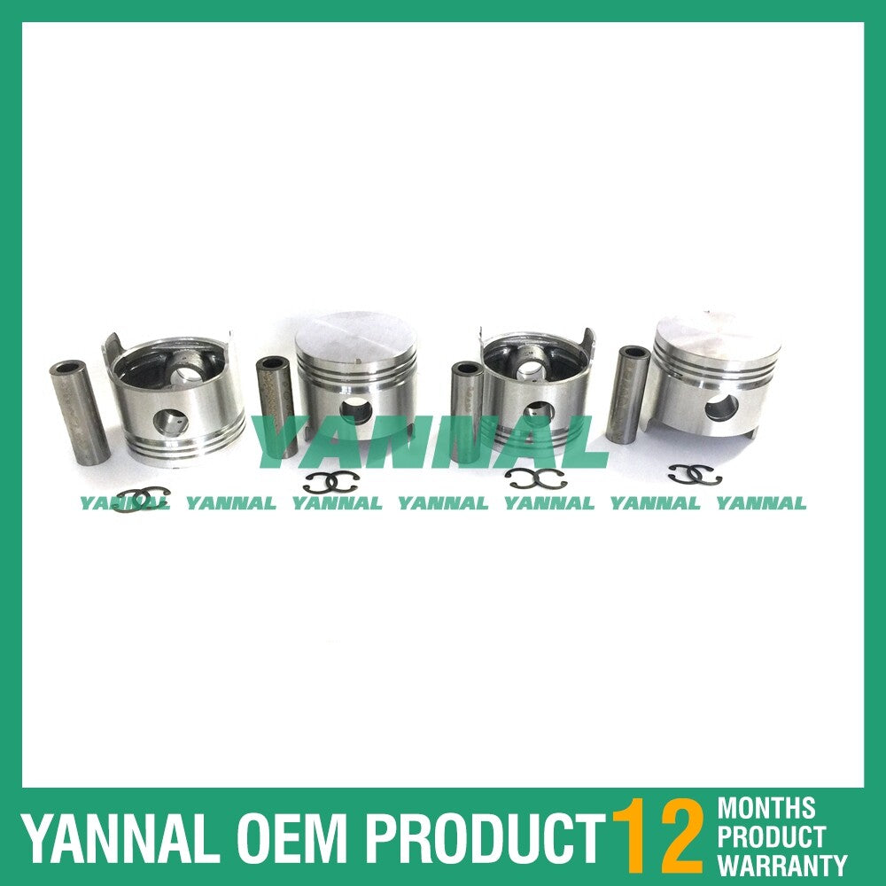 new 4-piece 4P piston kit for Toyota engine parts