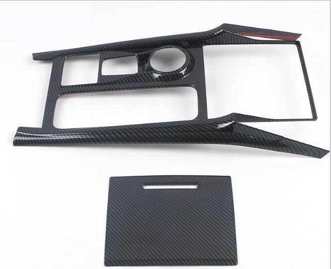 for Ford Explorer Carbon Fiber Middle Console Gear Shift Panel Trim 2020-2022