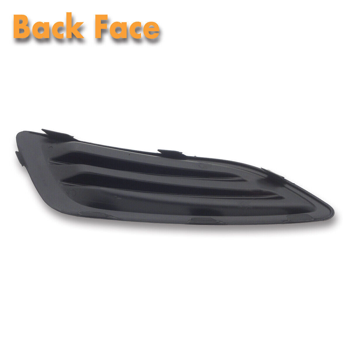 Left Front Bumper Fog Light Lamp Grille Cover Bezel for Ford Fiesta 2013-2015