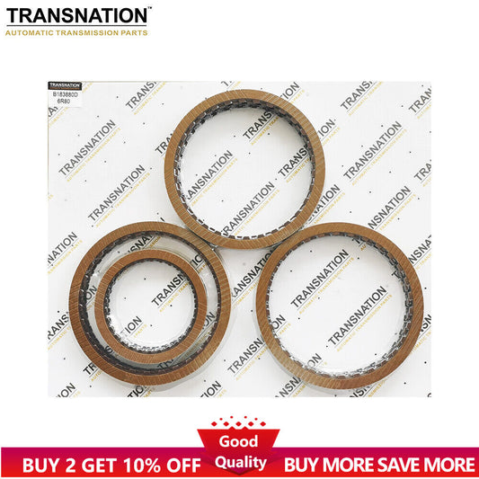 6R80 Auto Transmission Friction Disc Clutch Plates for FORD Transolve B183880D