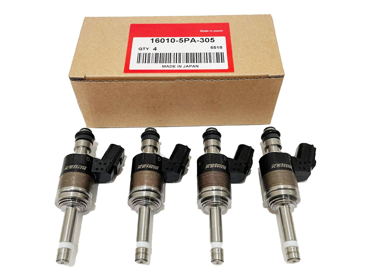 4Pcs Fuel Injectors Set 16010-5PA-305 for Honda Accord CR-V for Civic 1.5L 2017-2021