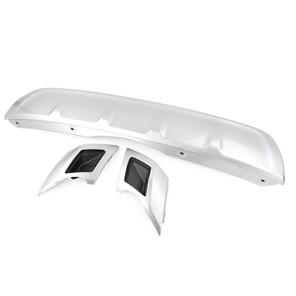 Silver Rear Bumper Protector Cover Plate Fit for Land Rover Discovery 2017-2021 2018
